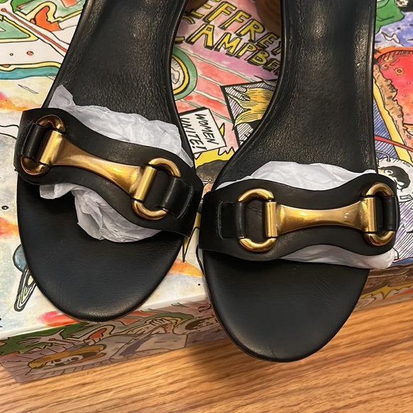 EUC Jeffrey Campbell for Anthro Issa Bit Heels Black SZ 8.5 - Picture 14 of 15